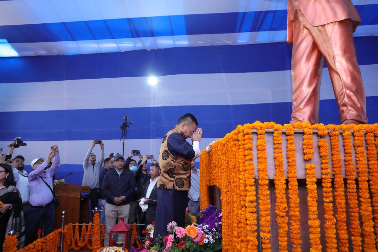 Sikkim Observes 132nd Ambedkar Jayanti
