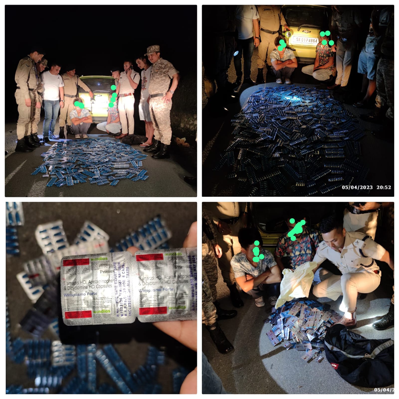 Rangpo Police Busted Heavy Quantity Of Drugs