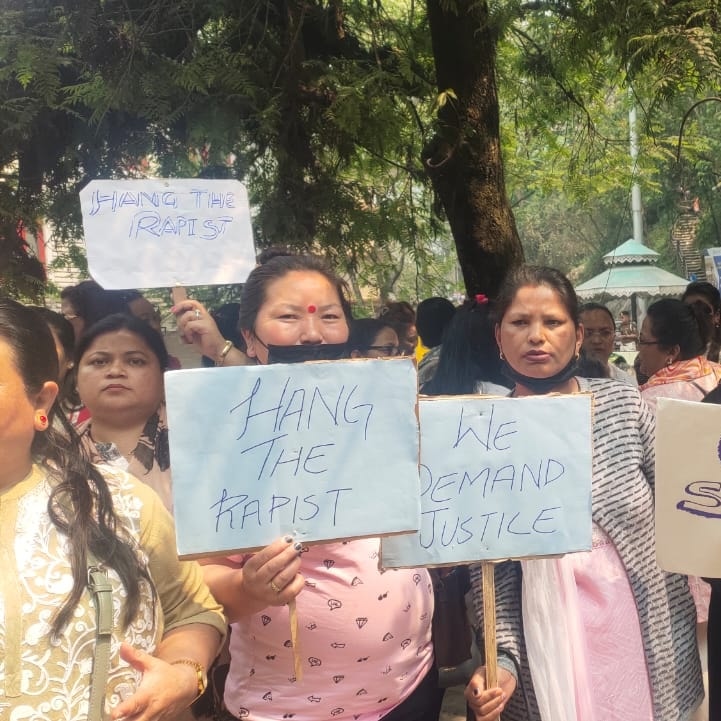 Public Demands Death Penalty for Pritam Sharma, Accused of Raping and Murdering Minor in Pangthang Case.