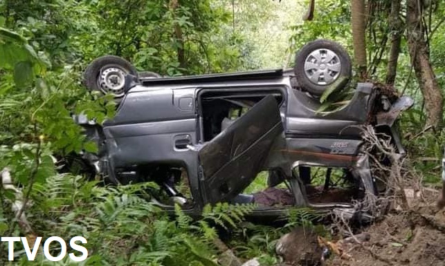 One Dead , Four Injured In Accident