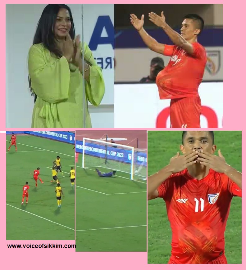 Chhetri Announces Sonam’s Pregnancy In Unique Way With Crucial Goal
