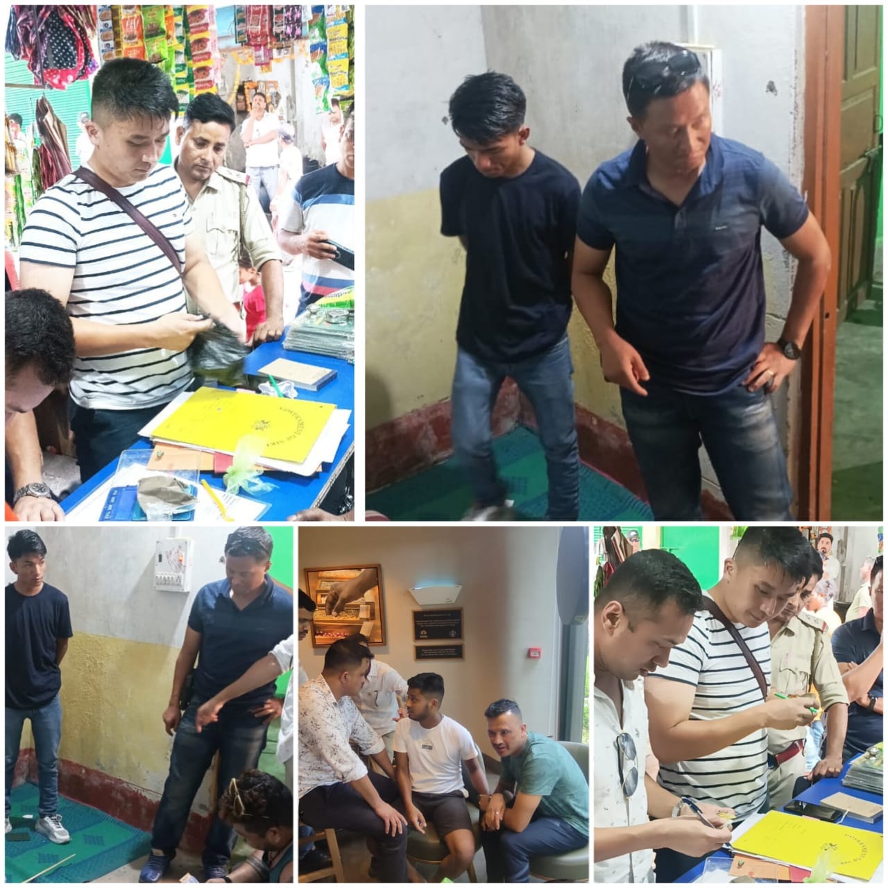 Commendable Efforts by Pakyong District Police: Drug Suppliers Apprehended in Naxalbari, WB
