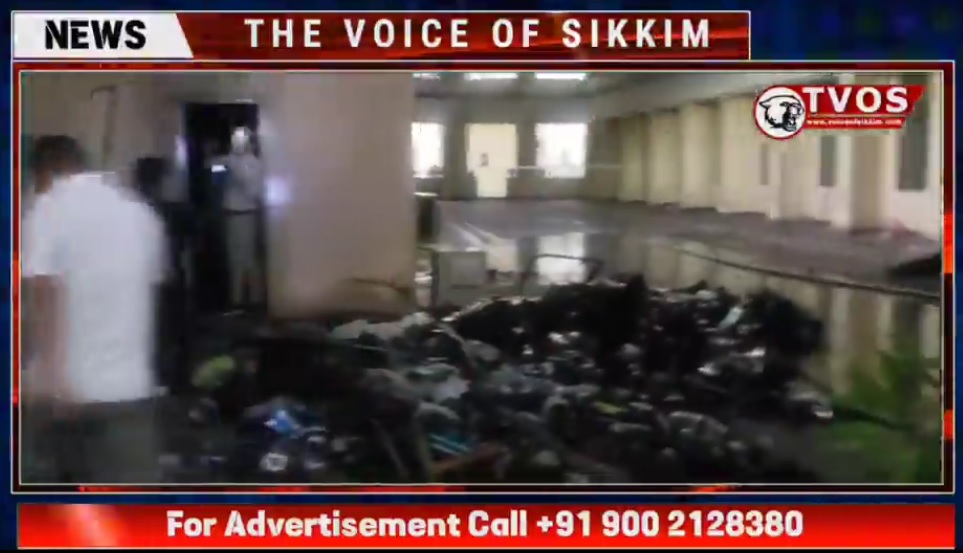 Disastrous Fire Incident Averted at SMIMS, Tadong
