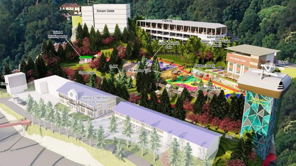 Worldclass Wellness Park Aimed In Gangtok, CM Laid Foundation Stone at Old STNM