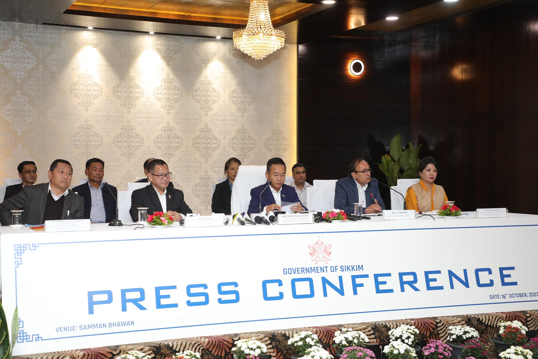 Sikkim Floods : CM Announced ‘Punarwas Awas Yojana’ To Assist Affected Flood Victims