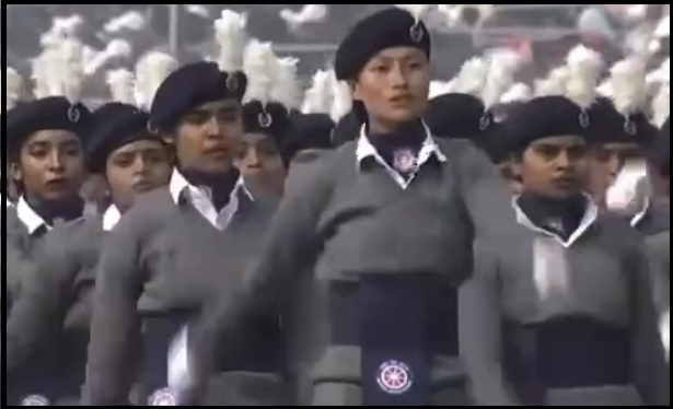  Regina Tamang Takes Charge of All-Female NSS Contingent in Republic Day Parade 2024
