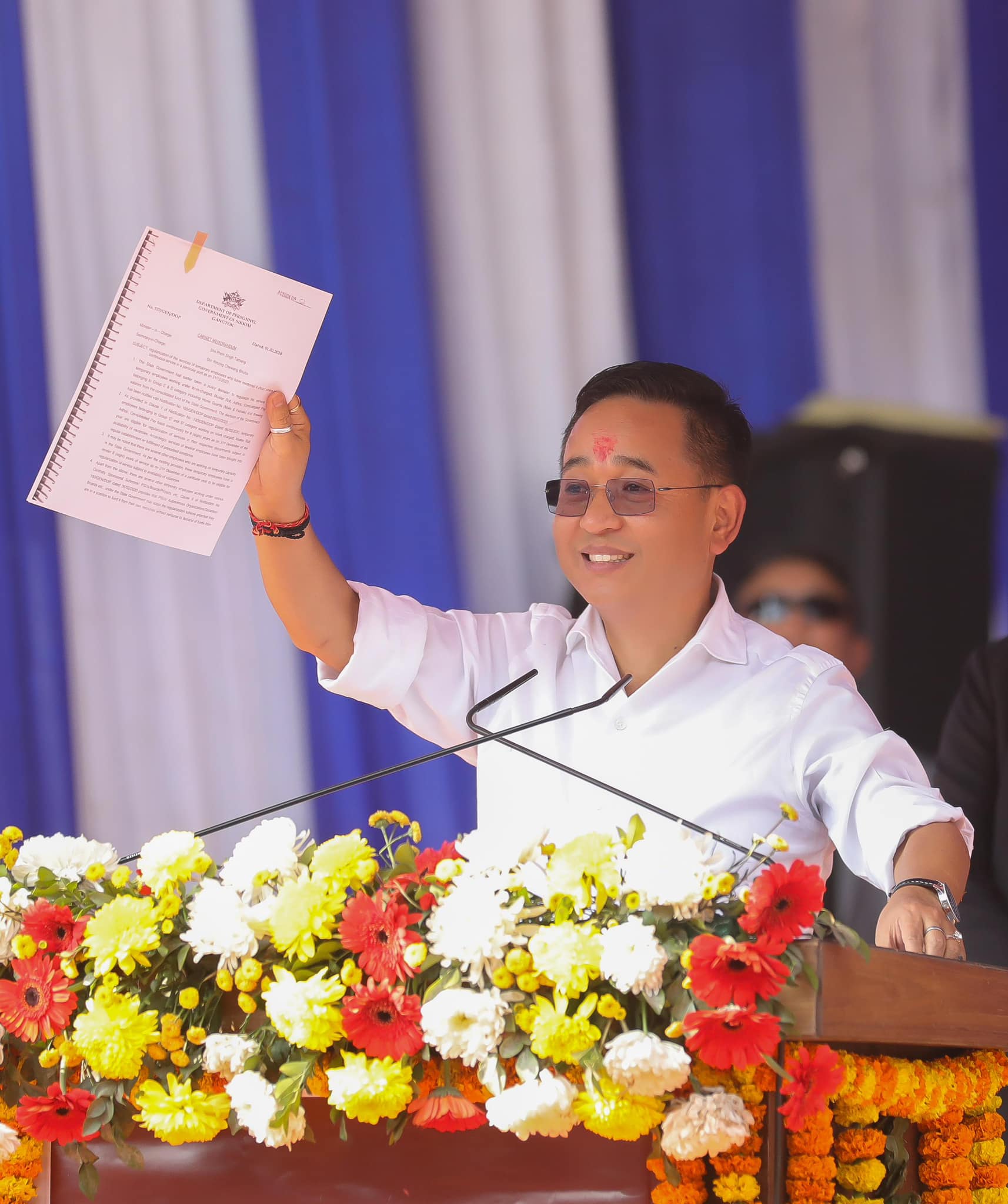 Sikkim Landmark Notification : Job Regularization Completing Four Years In Service For Temporary Employees