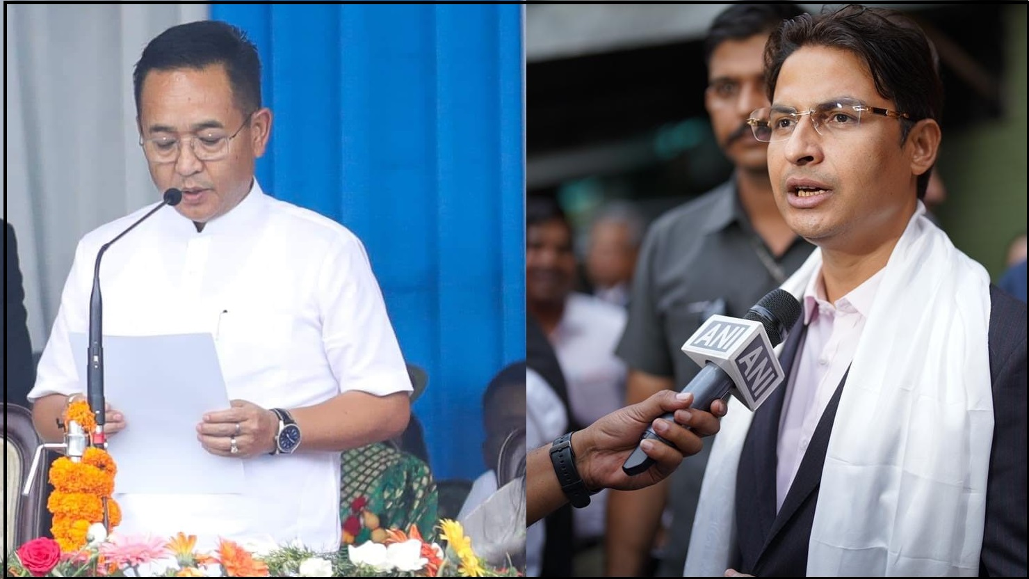 MP Raju Bista Attends Swearing-In Ceremony of Sikkim CM Prem Singh Tamang