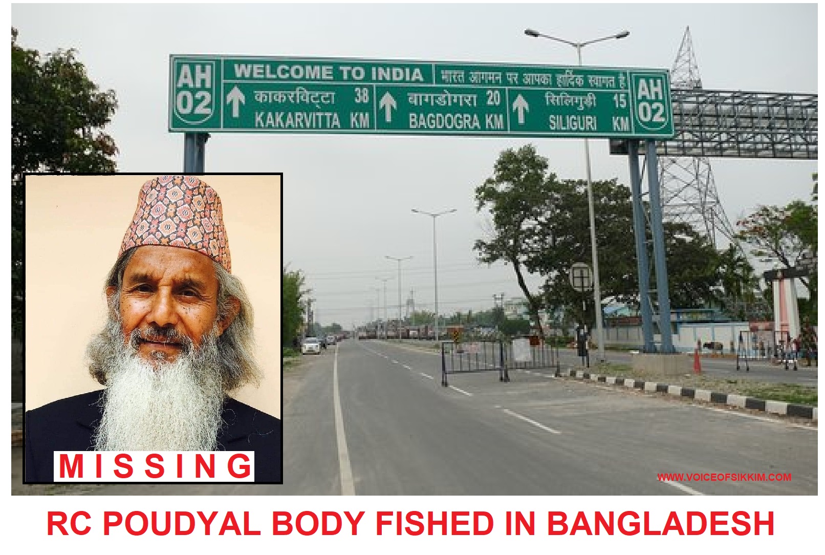 Sikkim's Former Minister's Body Recovered from Indo-Bangladesh River