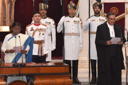 Justice Sanjiv Khanna Takes Oath as 51st Chief Justice of India
