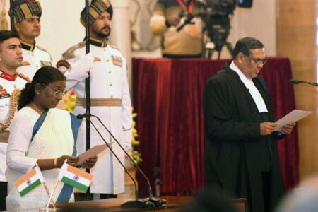 Justice Sanjiv Khanna Takes Oath as 51st Chief Justice of India