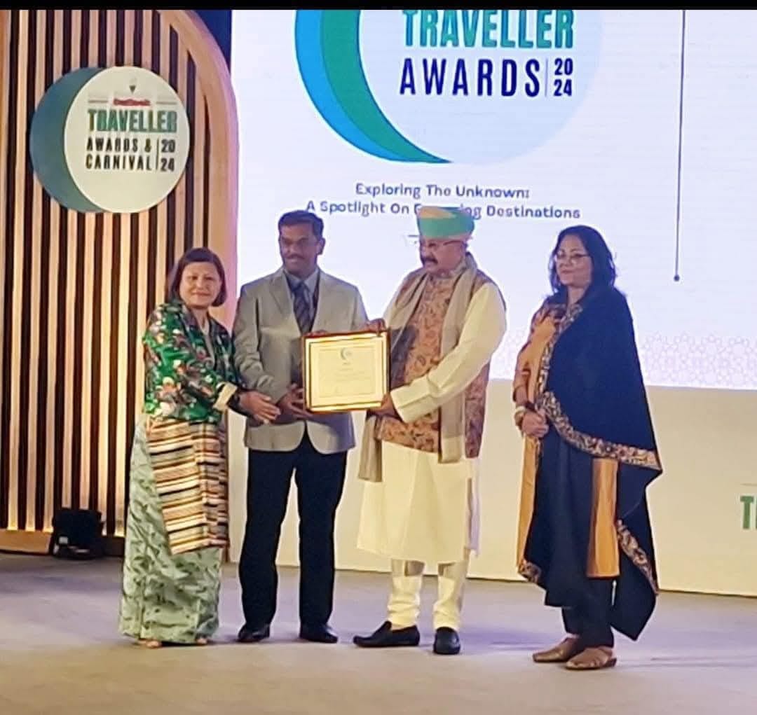 Sikkim Wins Top Honor as ‘Best Emerging Eco-Tourism Destination’ at Outlook Traveller Awards 2024