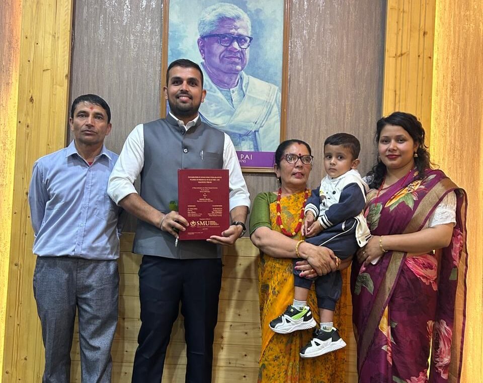 Krishna Sharma Becomes First Sikkimese to Earn PhD in Semiconductor Quantum Plasma Physics