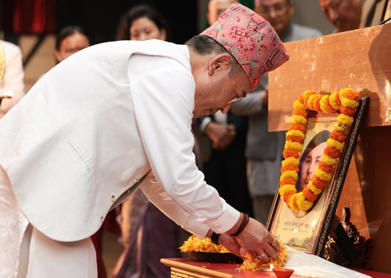 Chief Minister Golay Attends “Balidan,” a Play Honoring Martyr Durga Malla