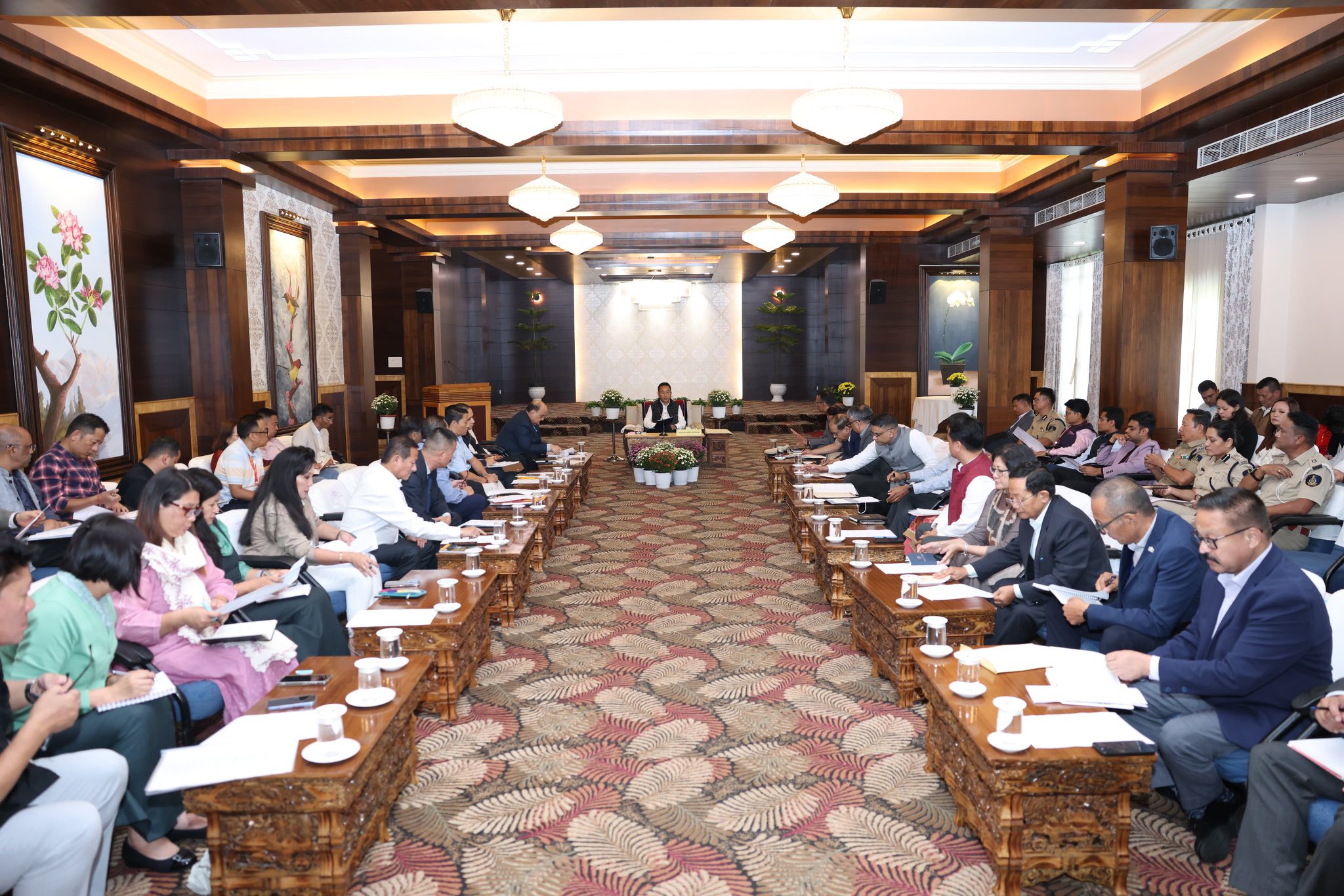 Sikkim CM Reviews Preparations for Amit Shah’s Visit