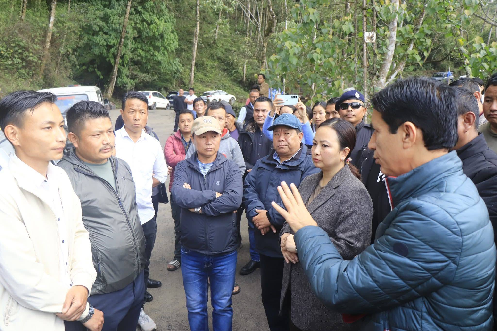Pakyong Road Row: Minister Orders Immediate Repairs After Citizen’s Video Goes Viral