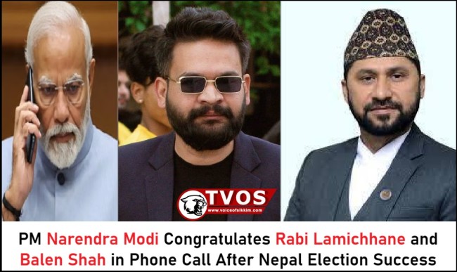 PM Narendra Modi Congratulates Rabi Lamichhane and Balen Shah in Phone Call