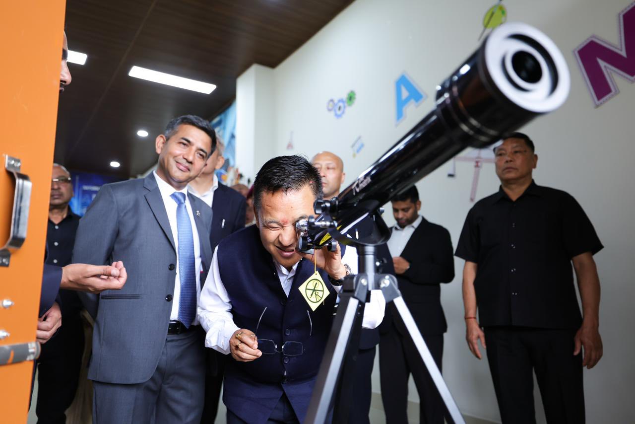 CM Prem Singh Tamang Sets Vision for World-Class Education at Chief Minister’s Model School Foundation Day