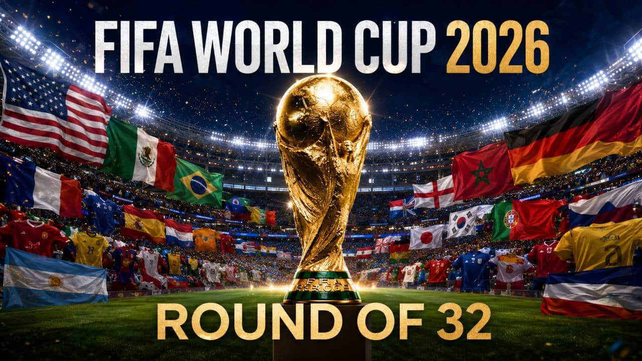FIFA World Cup 2026 Round of 32 qualified teams group stage standings