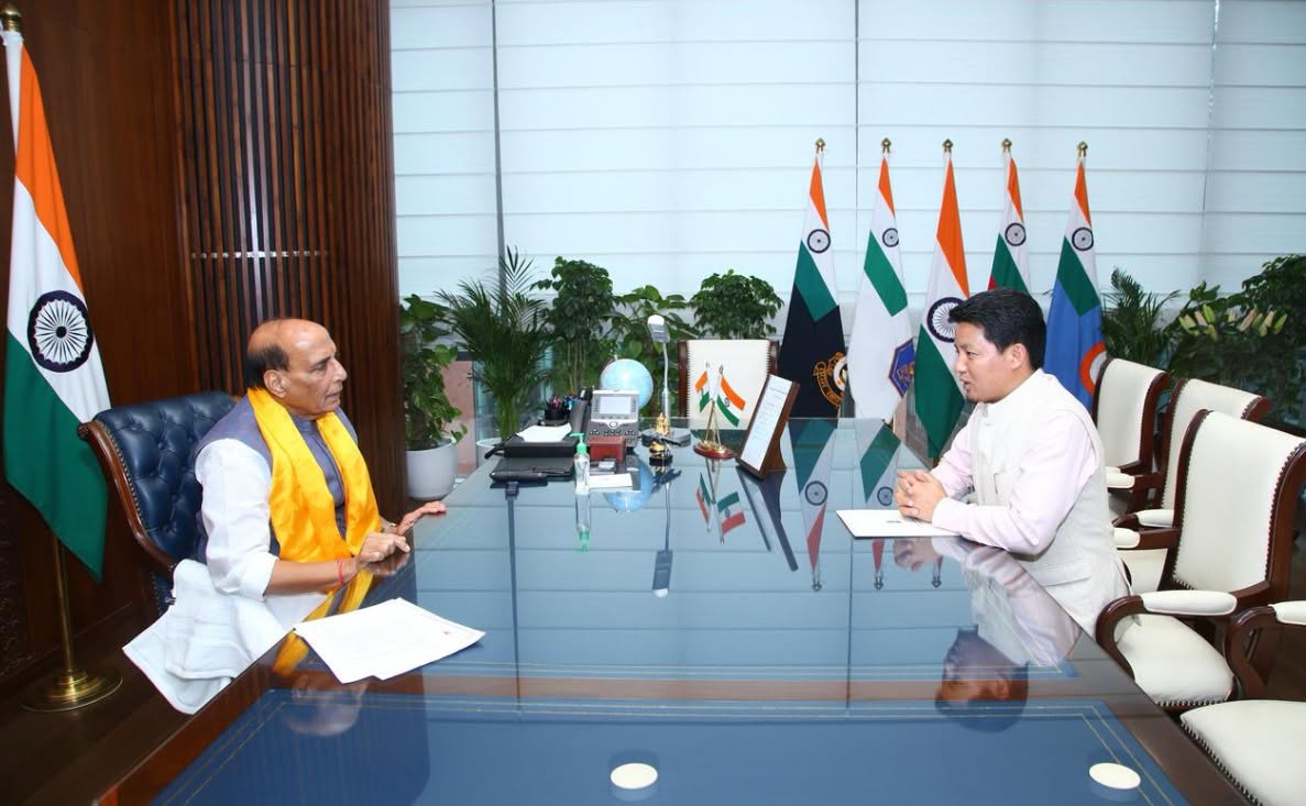 Indra Hang Subba Meets Rajnath Singh, Pushes for North Sikkim Border Connectivity and Resolution of Key State Issues