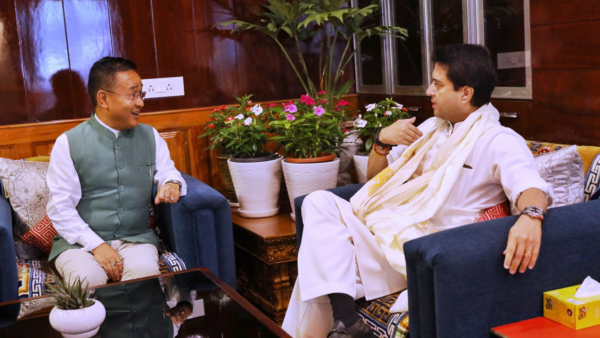Scindia Hails Sikkim as Model of Sustainable Development, Launches ₹360-Crore Organic Economy Mission (File Photo) Scindia Hails Sikkim as Model of Sustainable Development, Launches ₹360-Crore Organic Economy Mission (File Photo)