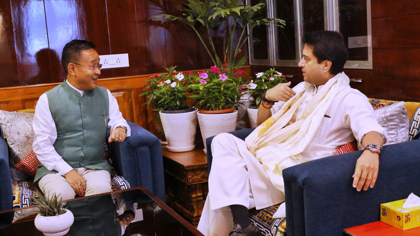Scindia Hails Sikkim as Model of Sustainable Development, Launches ₹360-Crore Organic Economy Mission (File Photo)