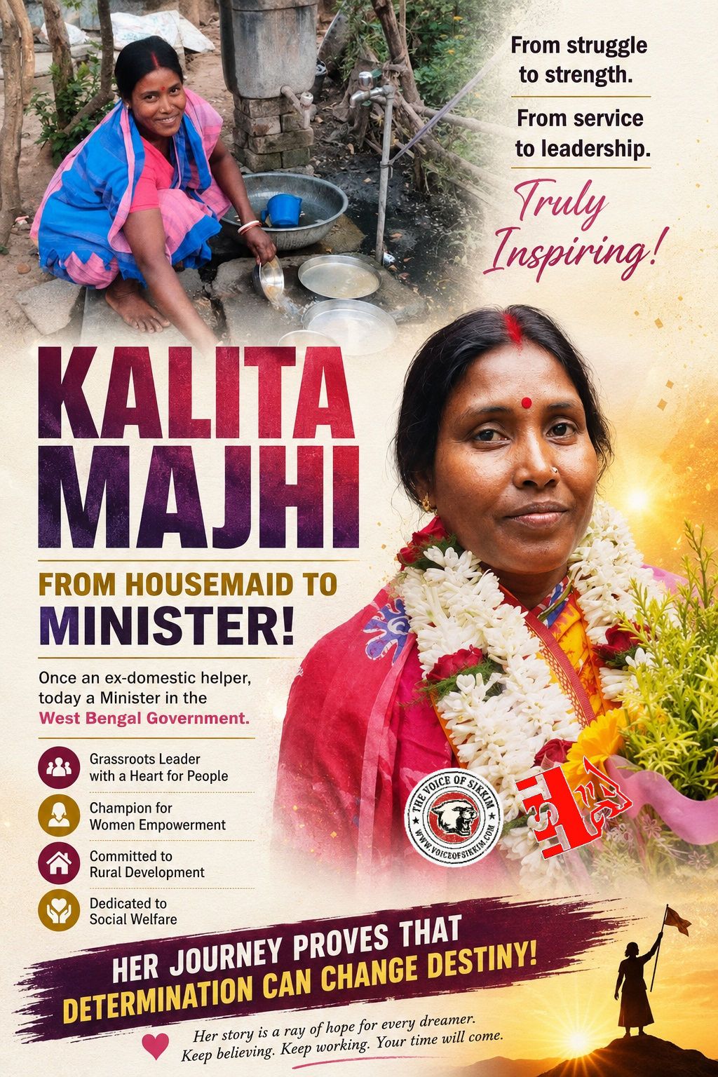 From Housemaid To Minister : A Story That prove Dreams Have No Social Status