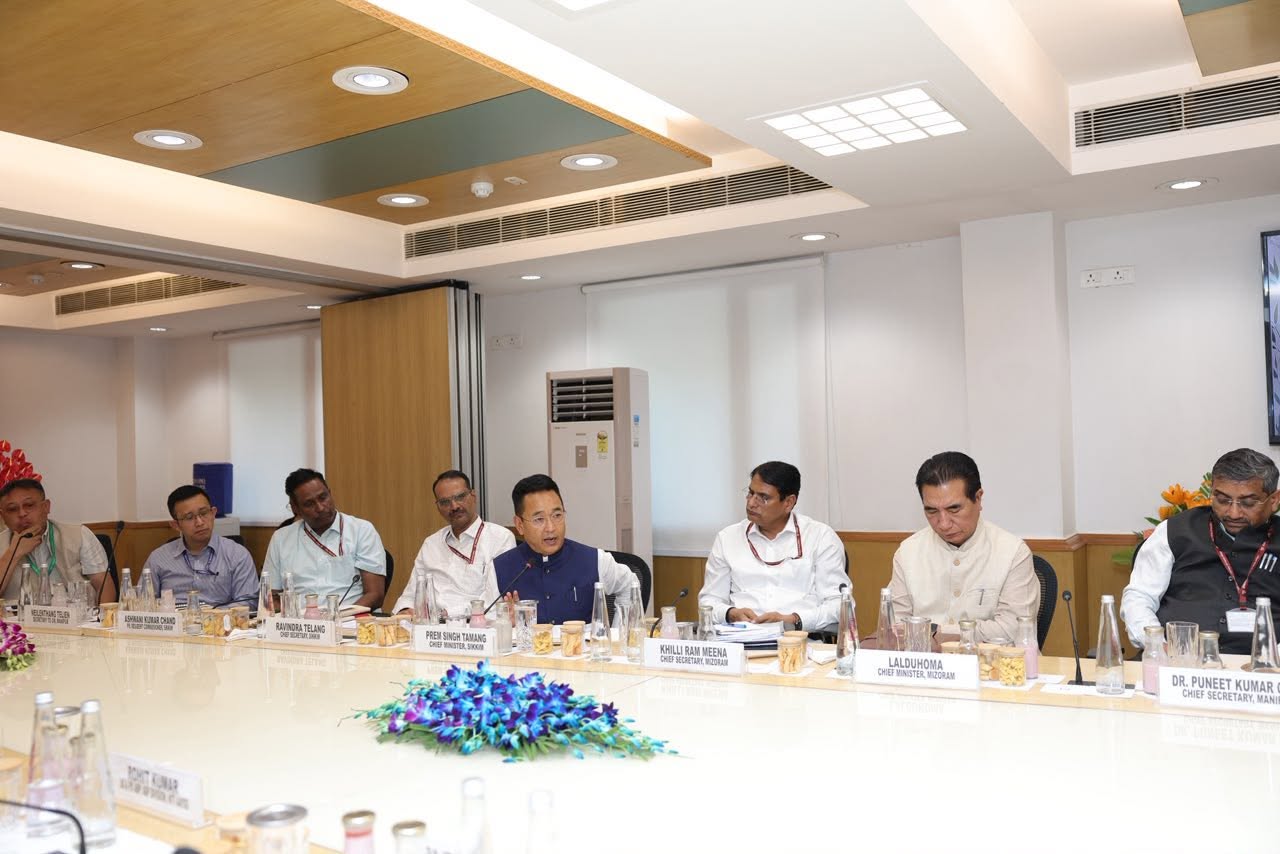 CM Golay Pitches USD 70 Billion Economy Vision at NITI Aayog Meet, Seeks Pakyong Flight Restoration and Rail Connectivity for Sikkim