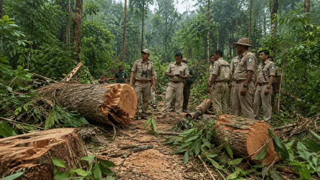Forest Department Refutes Negligence Charge, Says Illegal Timber Case Already Under Probe