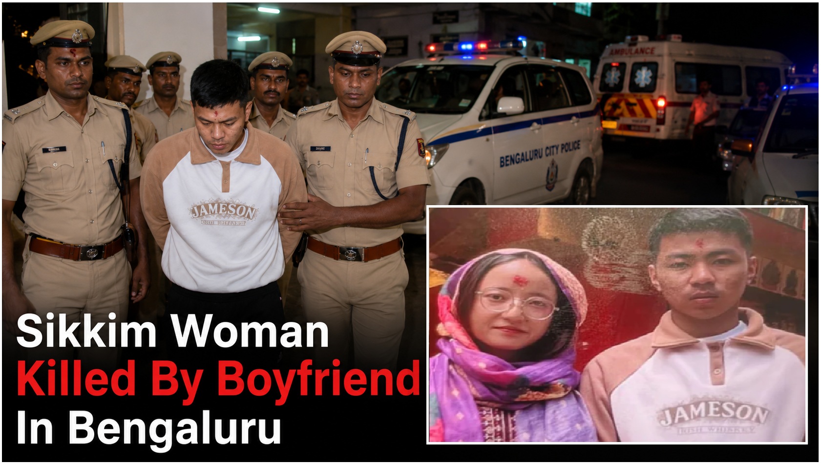 Bengaluru Crime: Sikkim Woman's Throat Slit by Boyfriend Over Suspected Affair