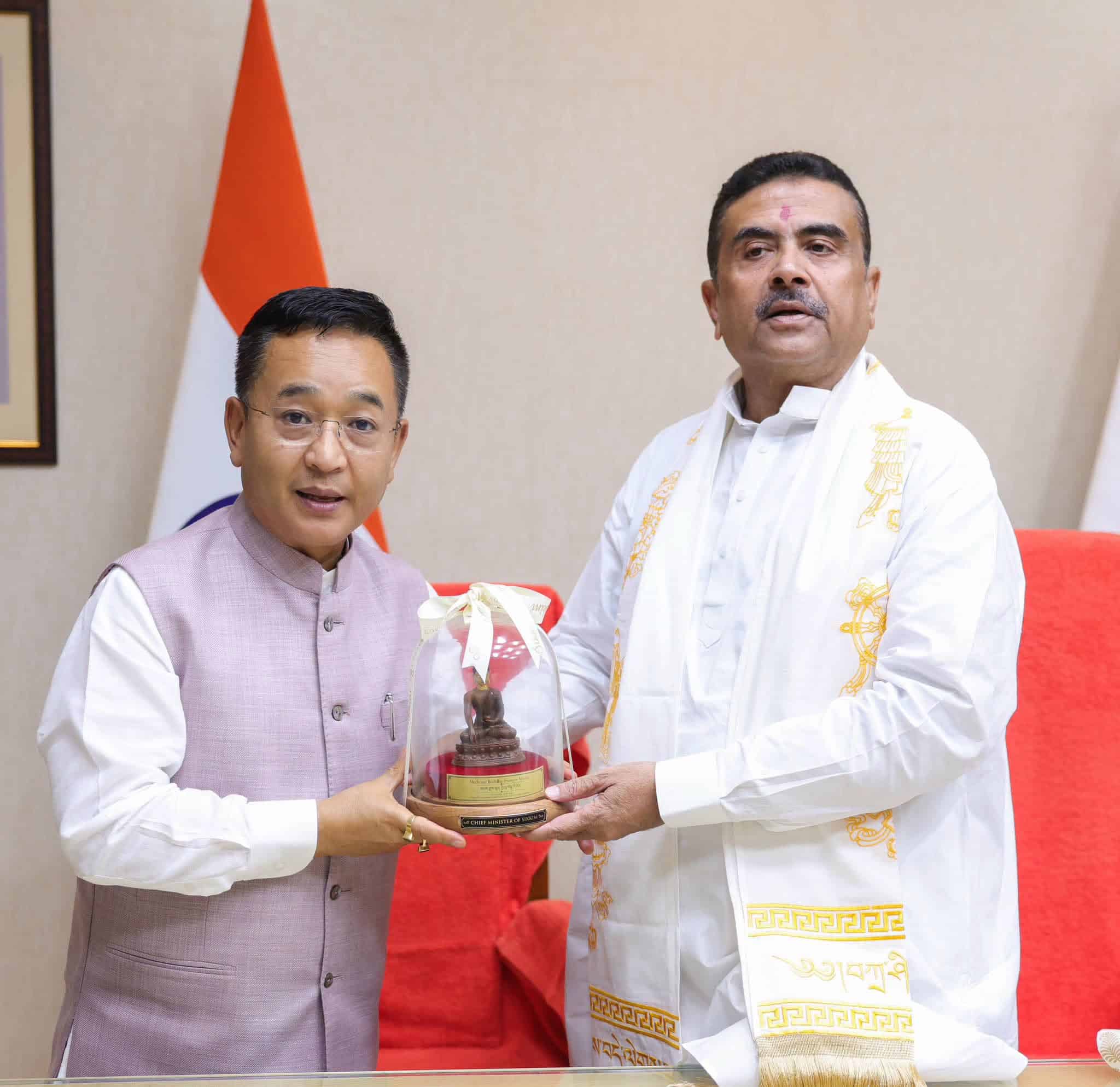 Sikkim and West Bengal Forge New Agreements on Transport, Healthcare, and Teesta Management During CM Meet