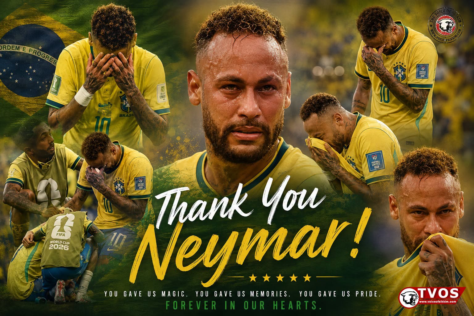 Neymar announces retirement from international football after Brazil's FIFA World Cup 2026 exit to Norway