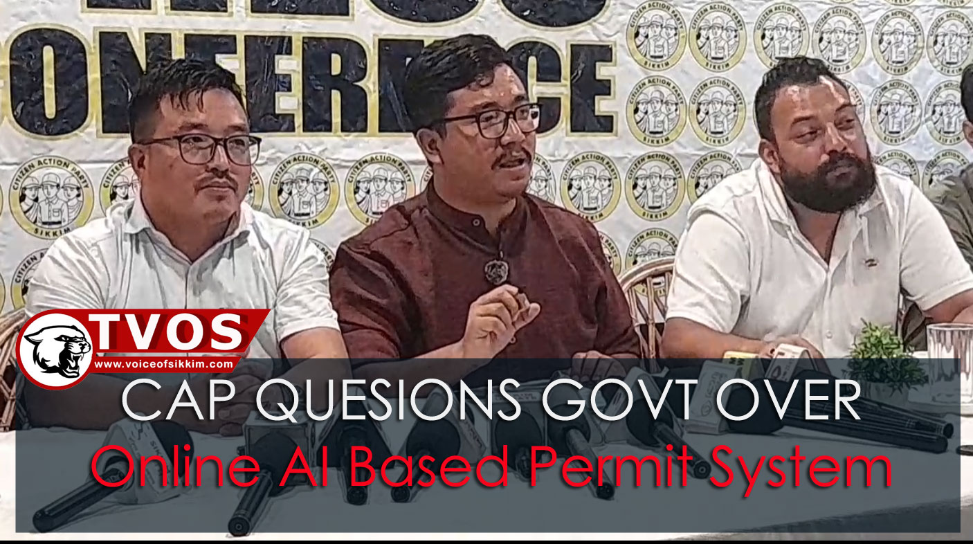Sikkim AI Permit System questioned by CAP over fees and revenue leakage
