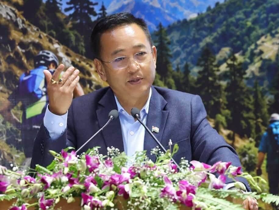 Sikkim Online Permit System discussed by CM Prem Singh Tamang Golay