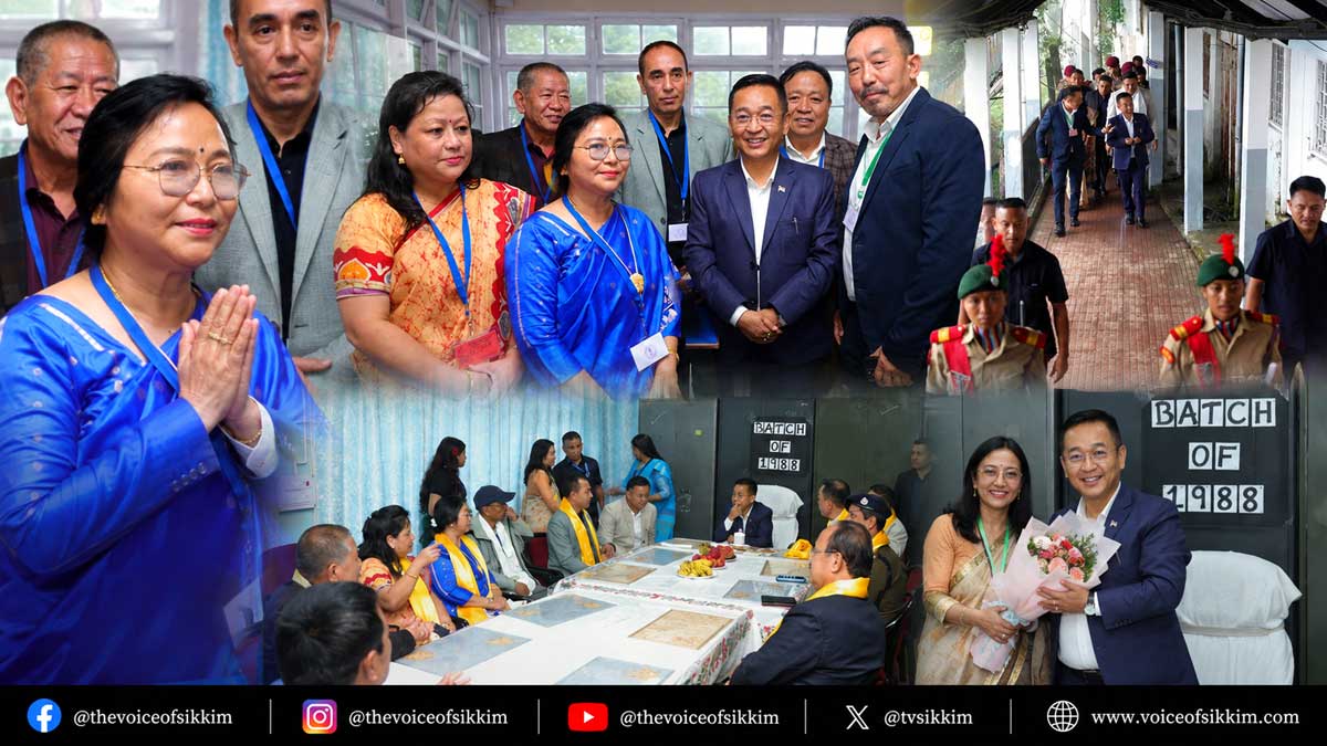 Sikkim CM Prem Singh Tamang Reunites with College Friends After 36 Years at Darjeeling Government College