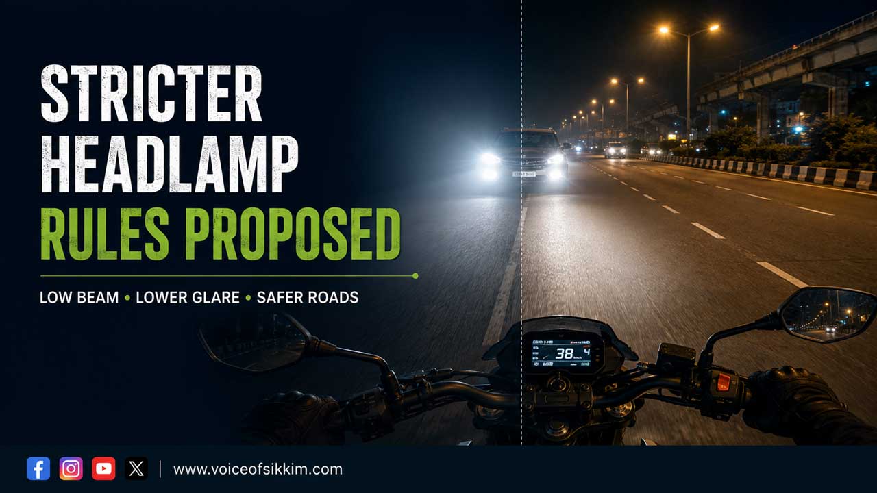 New Vehicle Headlamp Rules India to reduce high-beam glare