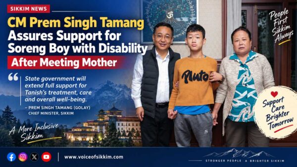 Prem Singh Tamang Support for Tanish Tamang after meeting Geeta Tamang from Soreng. Prem Singh Tamang Support for Tanish Tamang after meeting Geeta Tamang from Soreng.