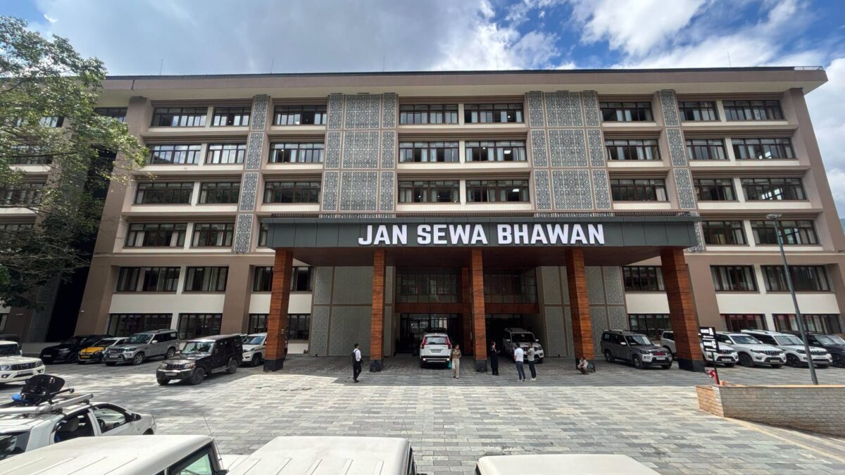 Photo Gallery: A glimpse of Jan Sewa Bhawan at Lumsey, Gangtok, showcasing its administrative blocks, departmental offices and public facilities. Photos: IPRD, Government of Sikkim.
