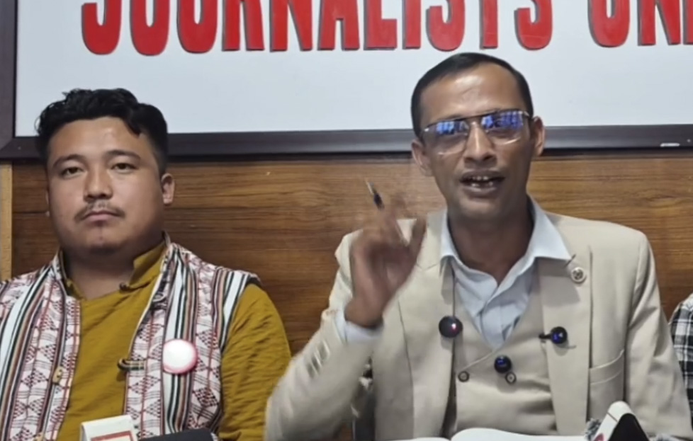 SMSS SIR Sikkim president Ratna Lal Sapkota press briefing