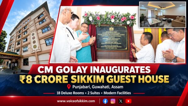 CM Golay Inaugurates Rs 8 Crore Sikkim Guest House in Guwahati CM Golay Inaugurates Rs 8 Crore Sikkim Guest House in Guwahati