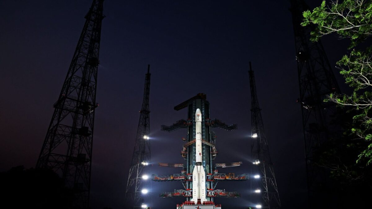 ISRO GSLV-F18 rocket carrying NVS-03 satellite launches from Sriharikota to strengthen India's NavIC navigation system.