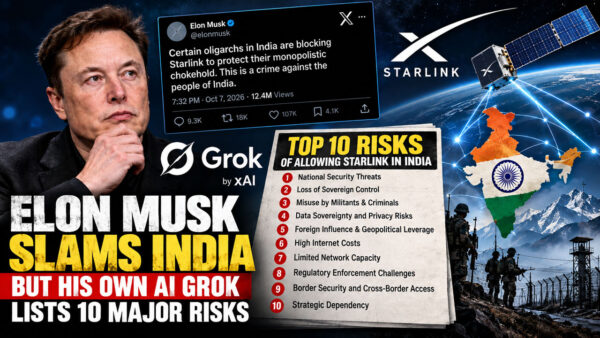 Elon Musk Grok Starlink India controversy over satellite internet security risks Elon Musk Grok Starlink India controversy over satellite internet security risks