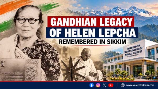 Gandhian legacy of Helen Lepcha continues to inspire remembrance of service, self-reliance and non-violence in Sikkim. Gandhian legacy of Helen Lepcha, the Sikkim freedom fighter also known as Savitri Devi