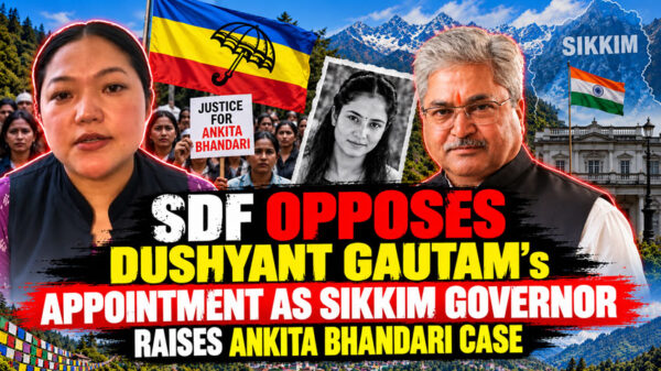 SDF opposes Dushyant Gautam appointment as Sikkim Governor over Ankita Bhandari case concerns SDF opposes Dushyant Gautam appointment as Sikkim Governor over Ankita Bhandari case concerns