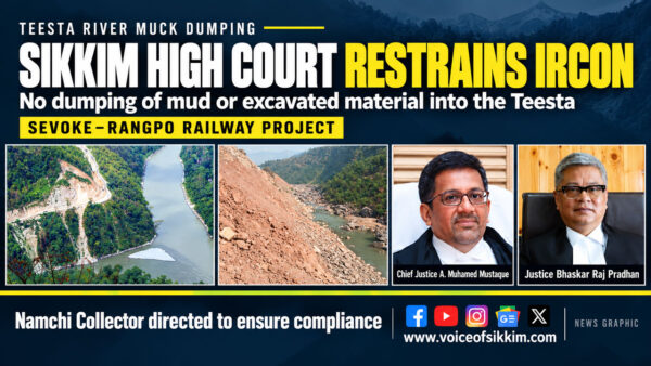 Teesta muck dumping case: Teesta river in Sikkim, subject of the High Court order against IRCON Teesta muck dumping case: Teesta river in Sikkim, subject of the High Court order against IRCON
