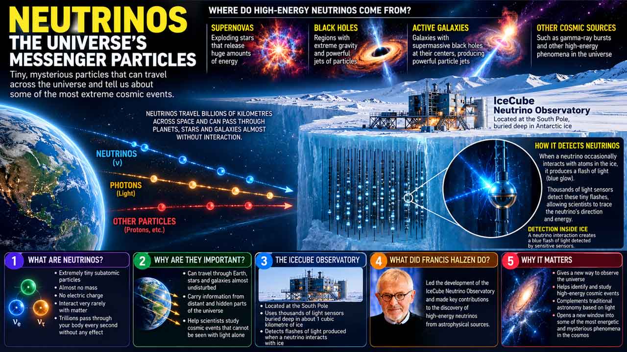 Neutrinos: The Mysterious ‘Ghost Particles’ Helping Scientists Explore the Universe Neutrinos: The Mysterious ‘Ghost Particles’ Helping Scientists Explore the Universe